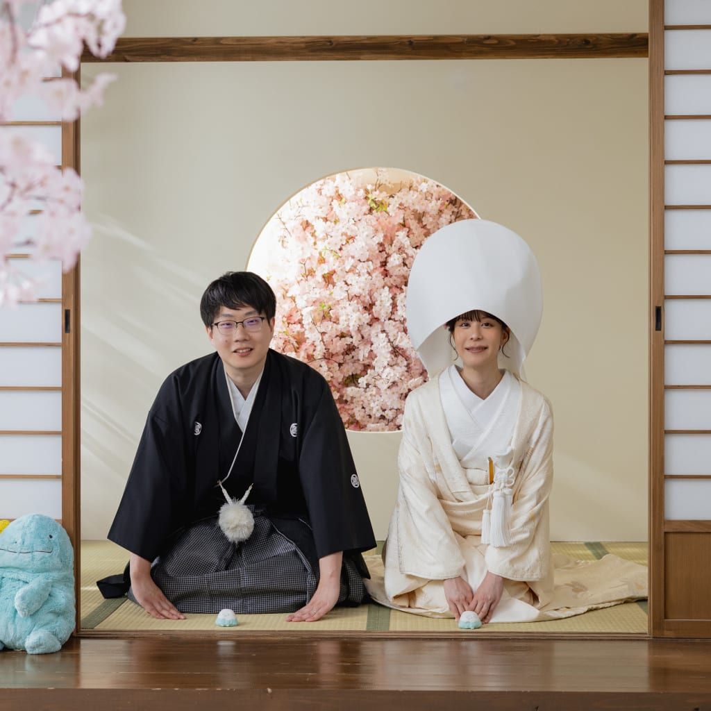 屋内庭園スタジオでバリエーション豊かに！ | デコルテフォトグラフィー | 前撮り・フォトウェディング