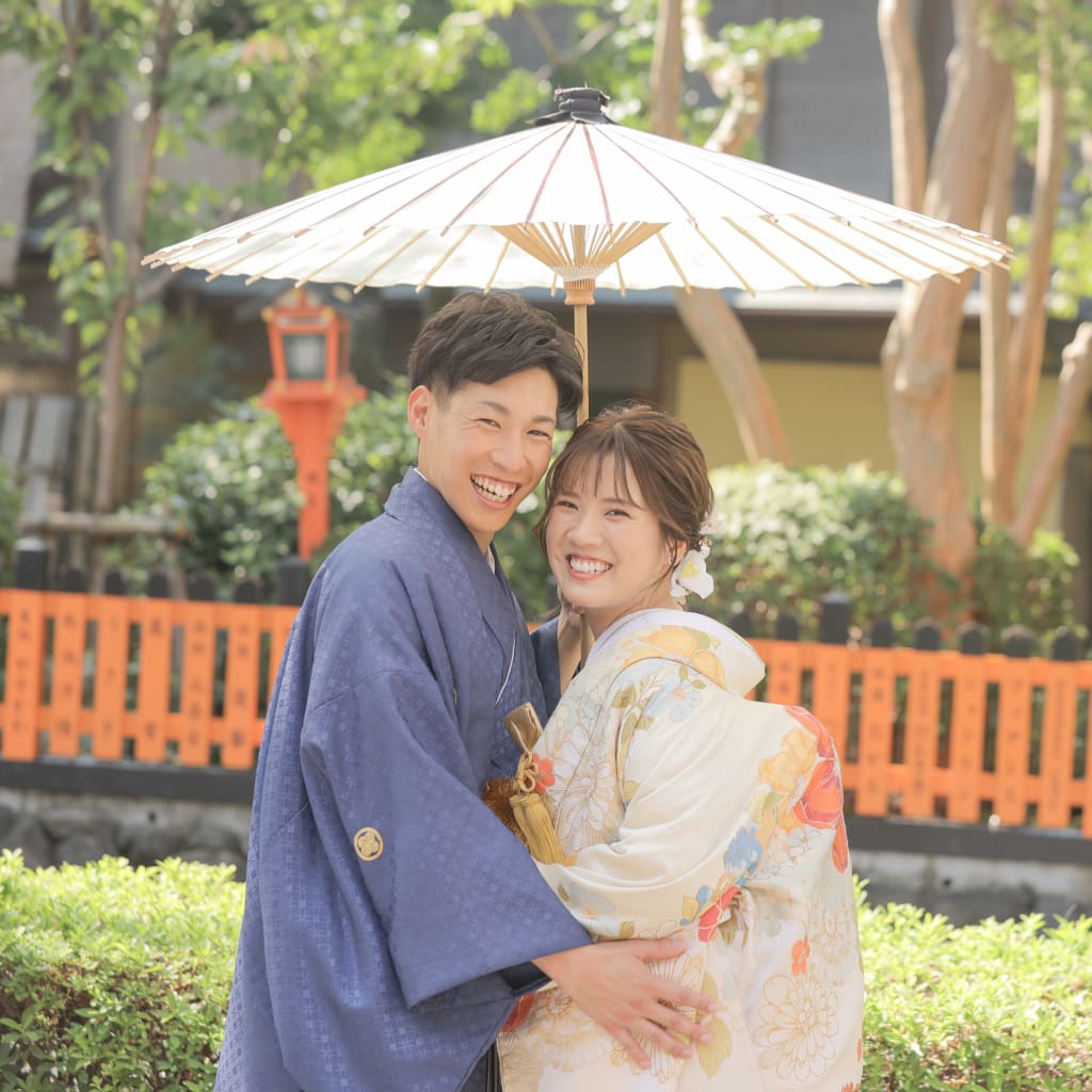 夏真っ盛りの祇園とスタジオで贅沢な１日＾＾ | デコルテフォトグラフィー | 前撮り・フォトウェディング
