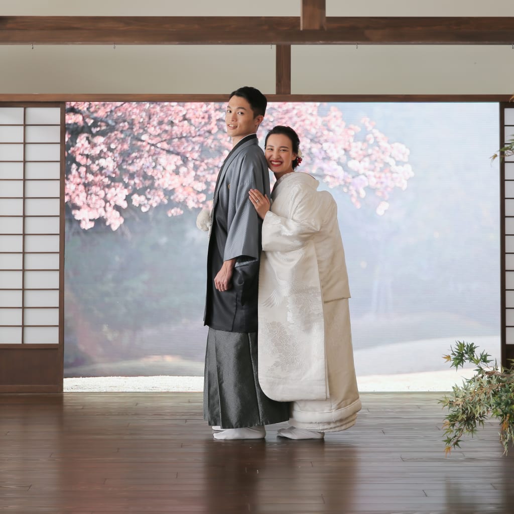 屋内庭園スタジオ | デコルテフォトグラフィー | 前撮り・フォトウェディング