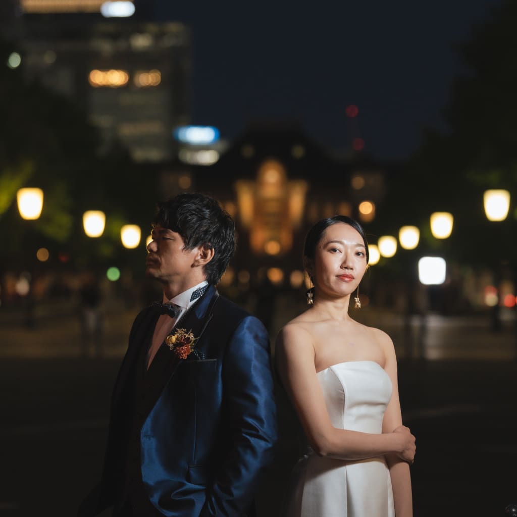 COOLな夜景撮影！ | デコルテフォトグラフィー | 前撮り・フォトウェディング