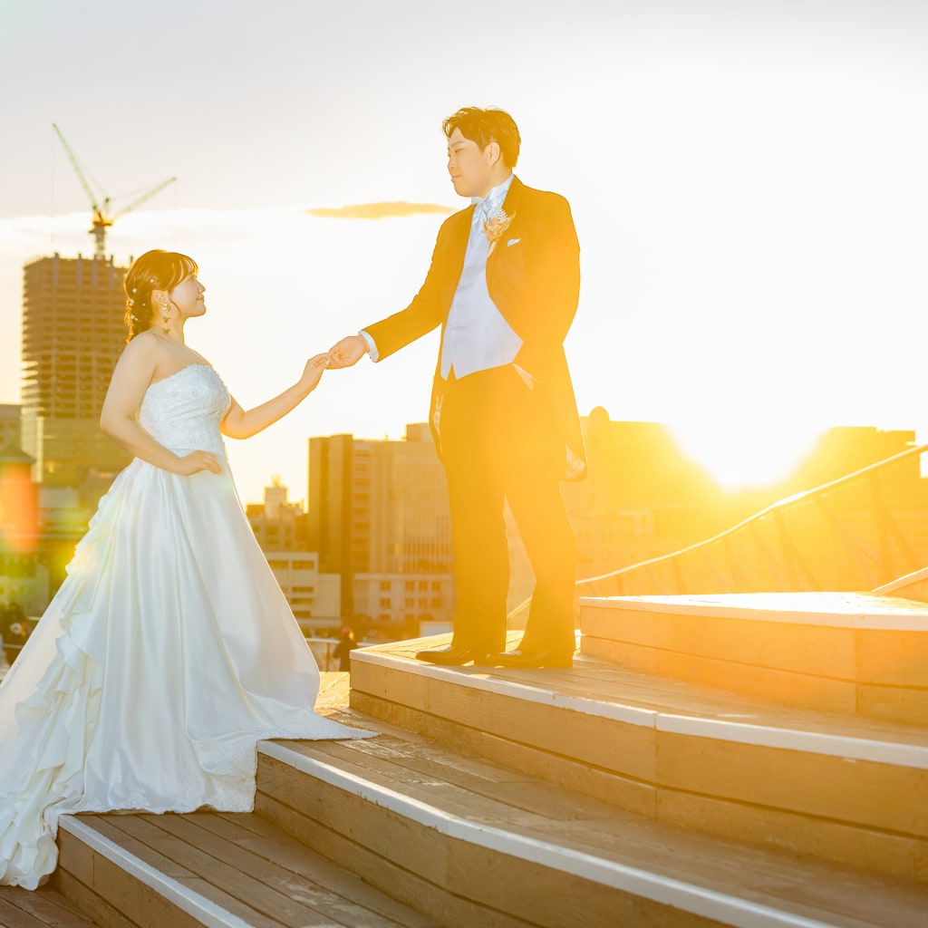 大桟橋夜景！〜12月はすこし夜景の色が違うぞ？！〜 | デコルテフォトグラフィー | 前撮り・フォトウェディング
