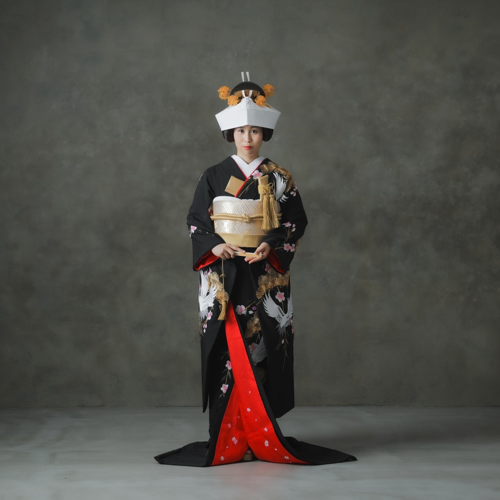 引振袖+角隠し | デコルテフォトグラフィー | 前撮り・フォトウェディング