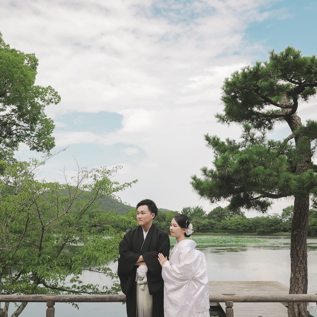 大覚寺で残す彩り豊かな写真たち