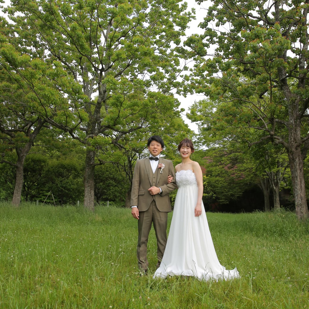 新緑の季節 | デコルテフォトグラフィー | 前撮り・フォトウェディング