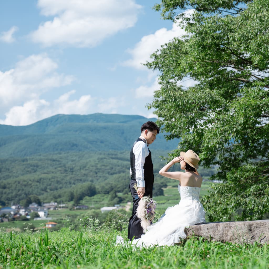 夏の軽井沢 | デコルテフォトグラフィー | 前撮り・フォトウェディング