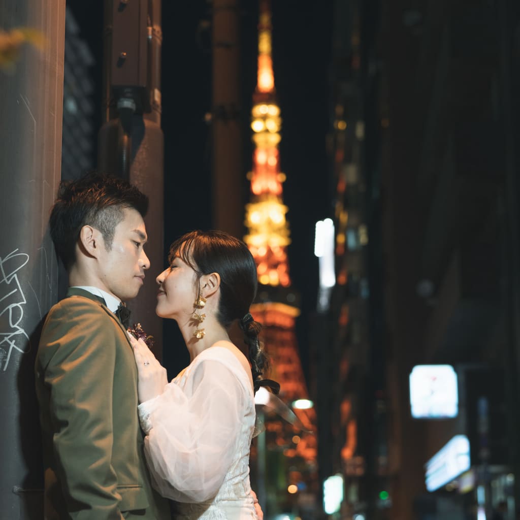 スタジオ撮影+ロケーション撮影 | スタジオTVB（大阪・関西） | 前撮り・フォトウェディング