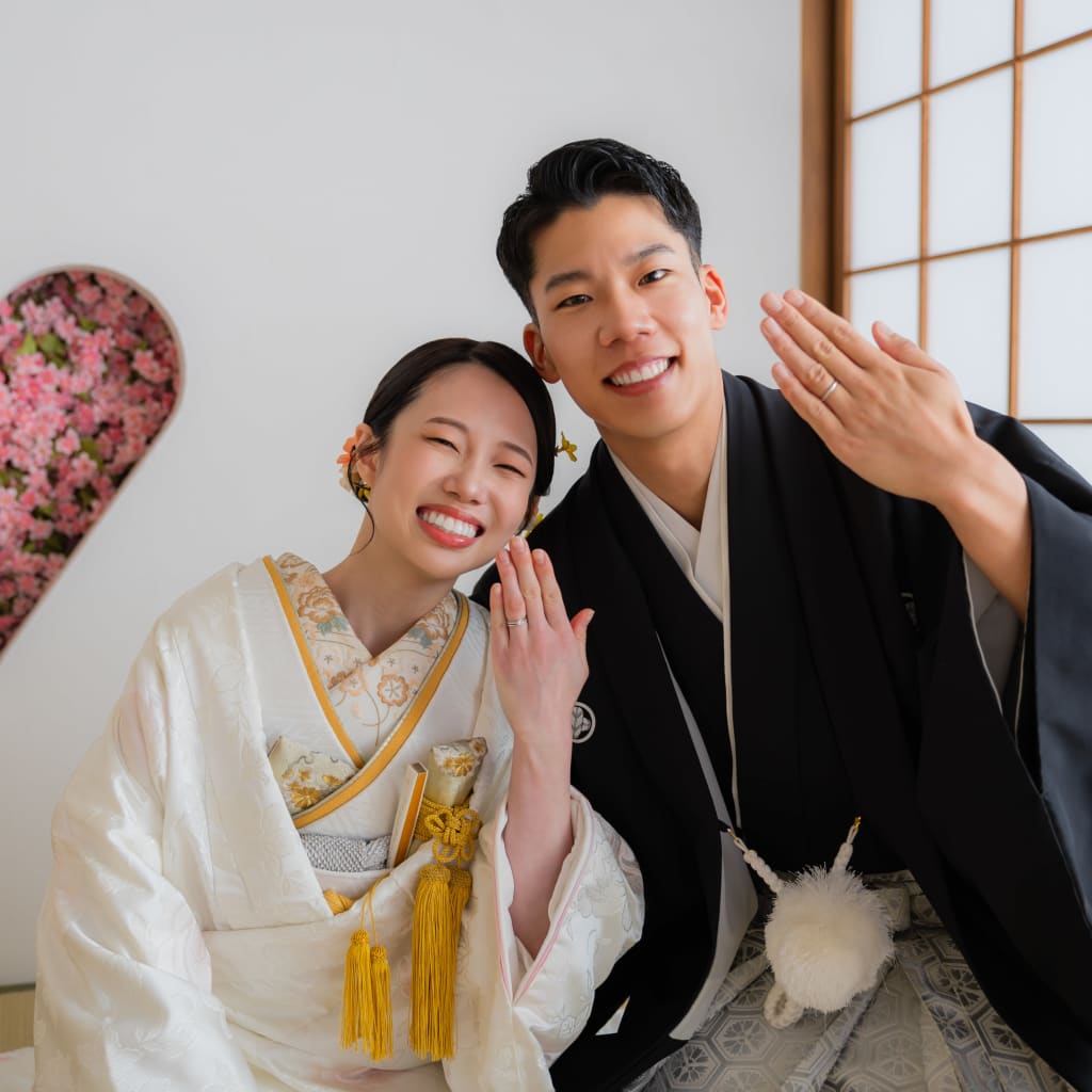 屋内庭園スタジオで！