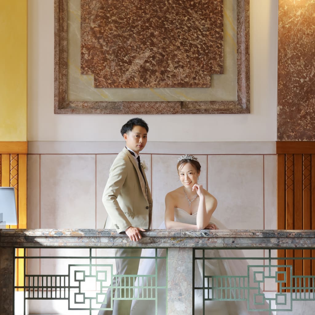 市政資料館ロケーション | デコルテフォトグラフィー | 前撮り・フォトウェディング