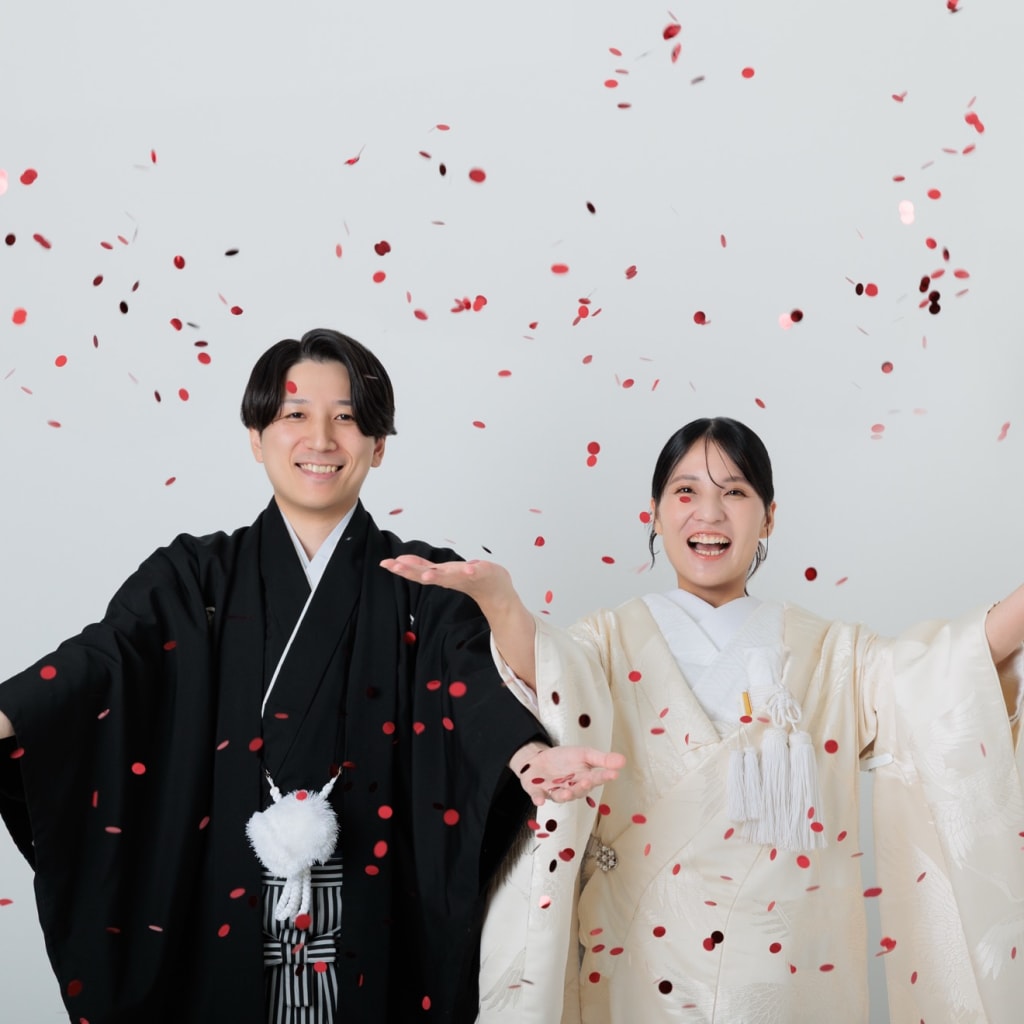 シンプルな和装スタジオ！