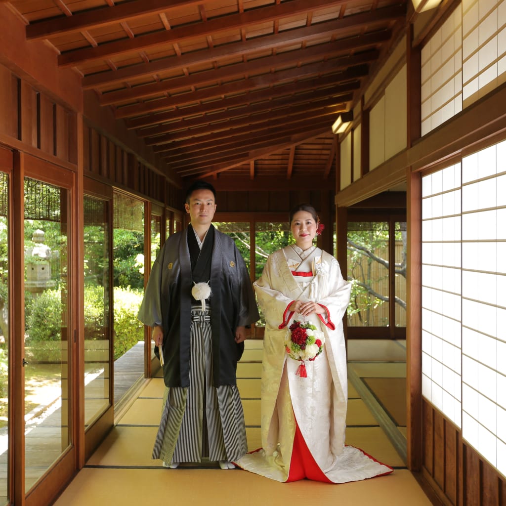 お茶室で撮影しました！ | デコルテフォトグラフィー | 前撮り・フォトウェディング