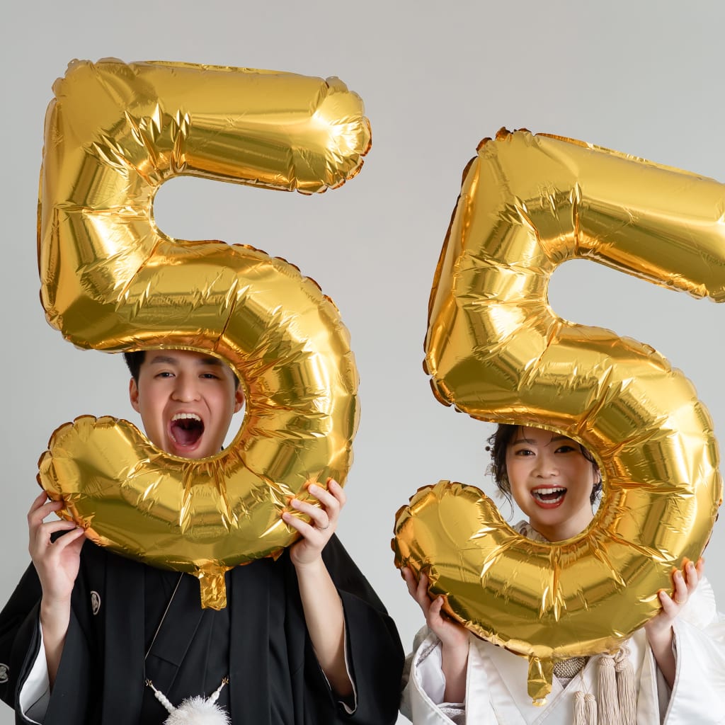 フォトアイテムでお二人らしく！