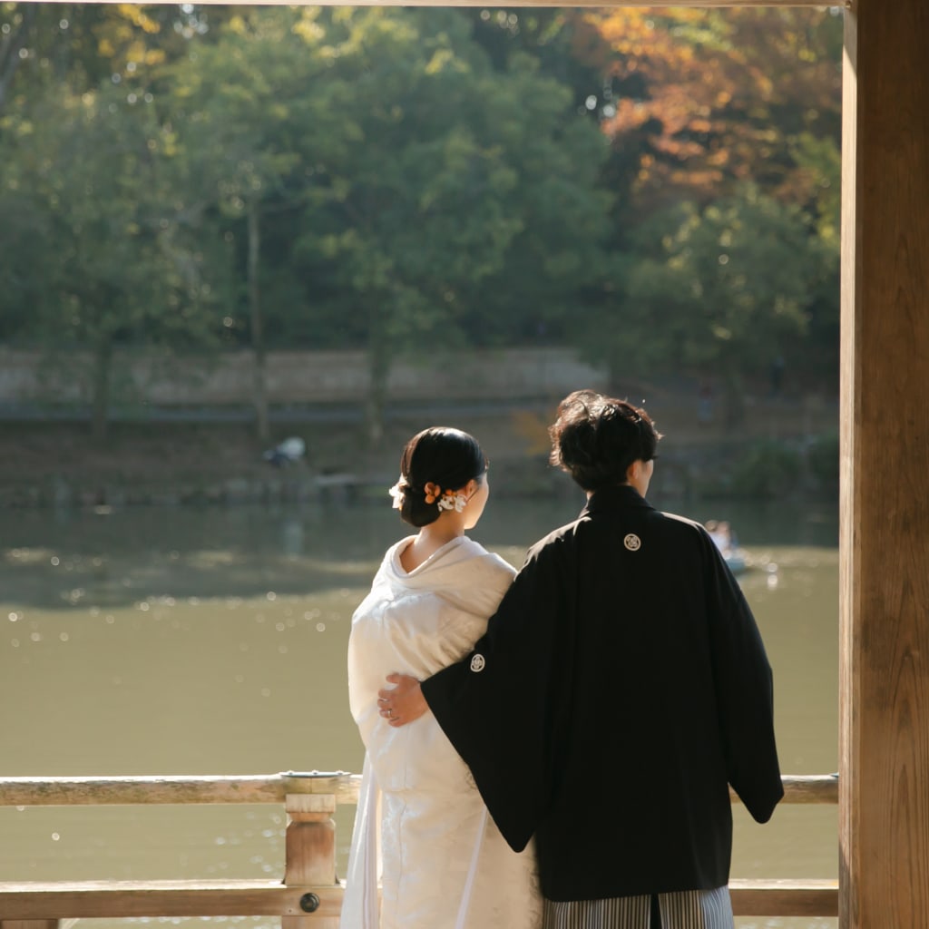 奈良の浮見堂撮影。