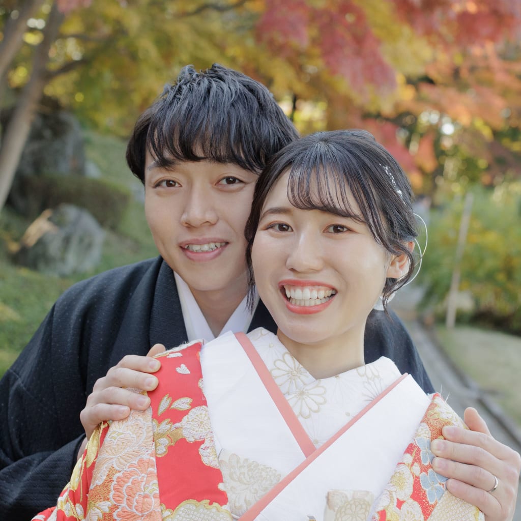 花田苑で季節の移ろいを感じませんか？ | デコルテフォトグラフィー | 前撮り・フォトウェディング