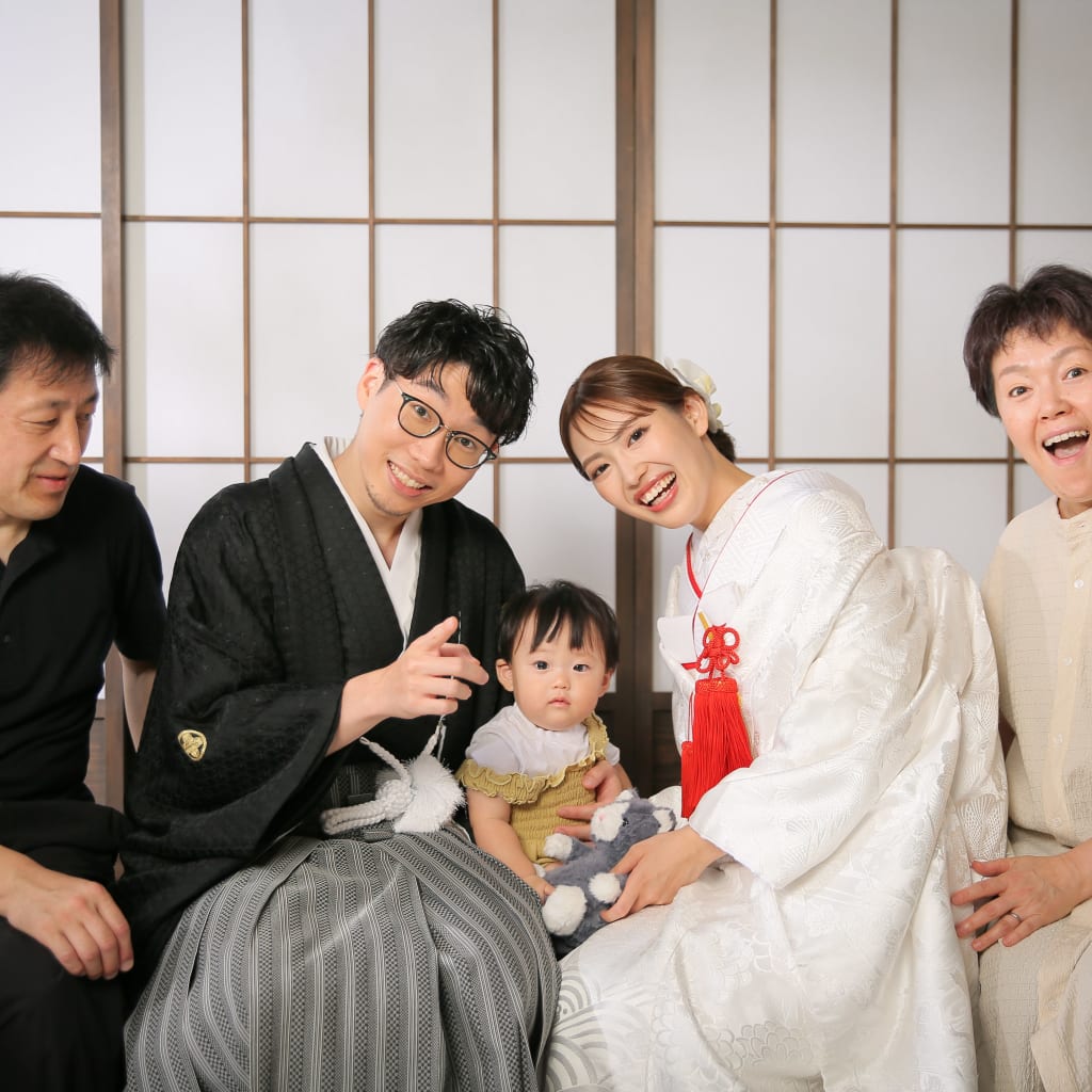 家族と一緒に！ | デコルテフォトグラフィー | 前撮り・フォトウェディング