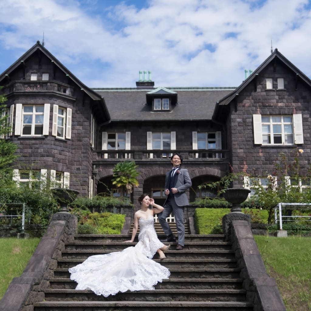 旧古河庭園 | デコルテフォトグラフィー | 前撮り・フォトウェディング