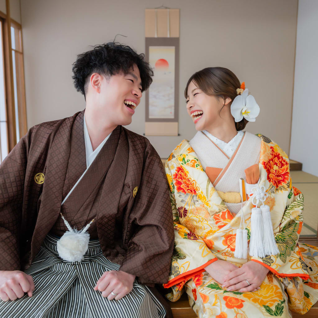 和装洋装合わせて3着！ | デコルテフォトグラフィー | 前撮り・フォトウェディング