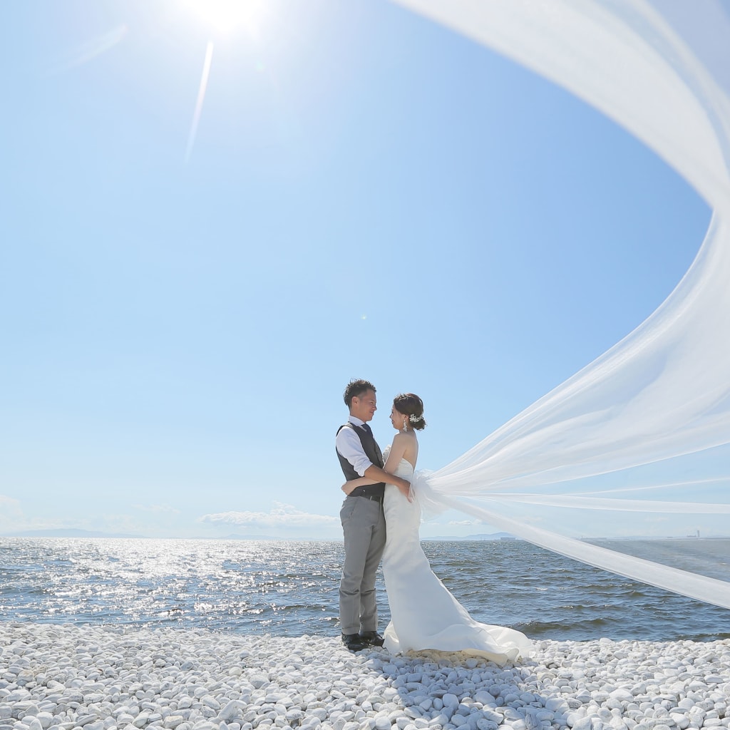 マーブルビーチロケーション撮影 | デコルテフォトグラフィー | 前撮り・フォトウェディング