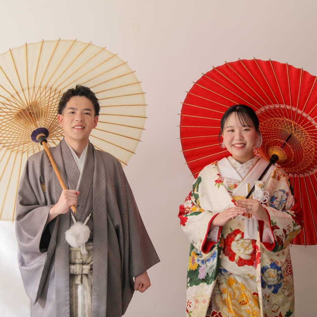 和装×洋装 どちらも叶うスタジオ撮影