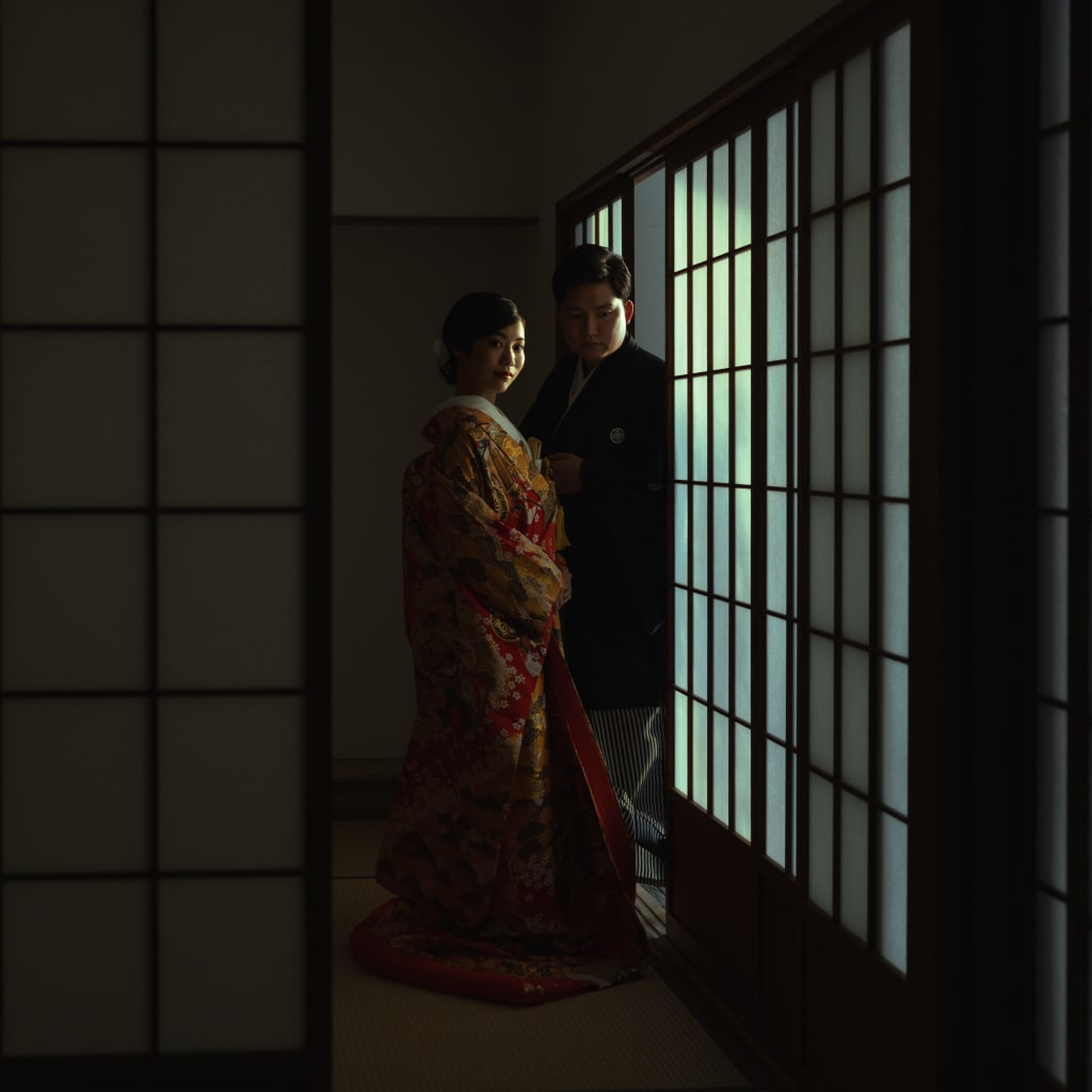 和装屋内庭園のご紹介 | デコルテフォトグラフィー | 前撮り・フォトウェディング