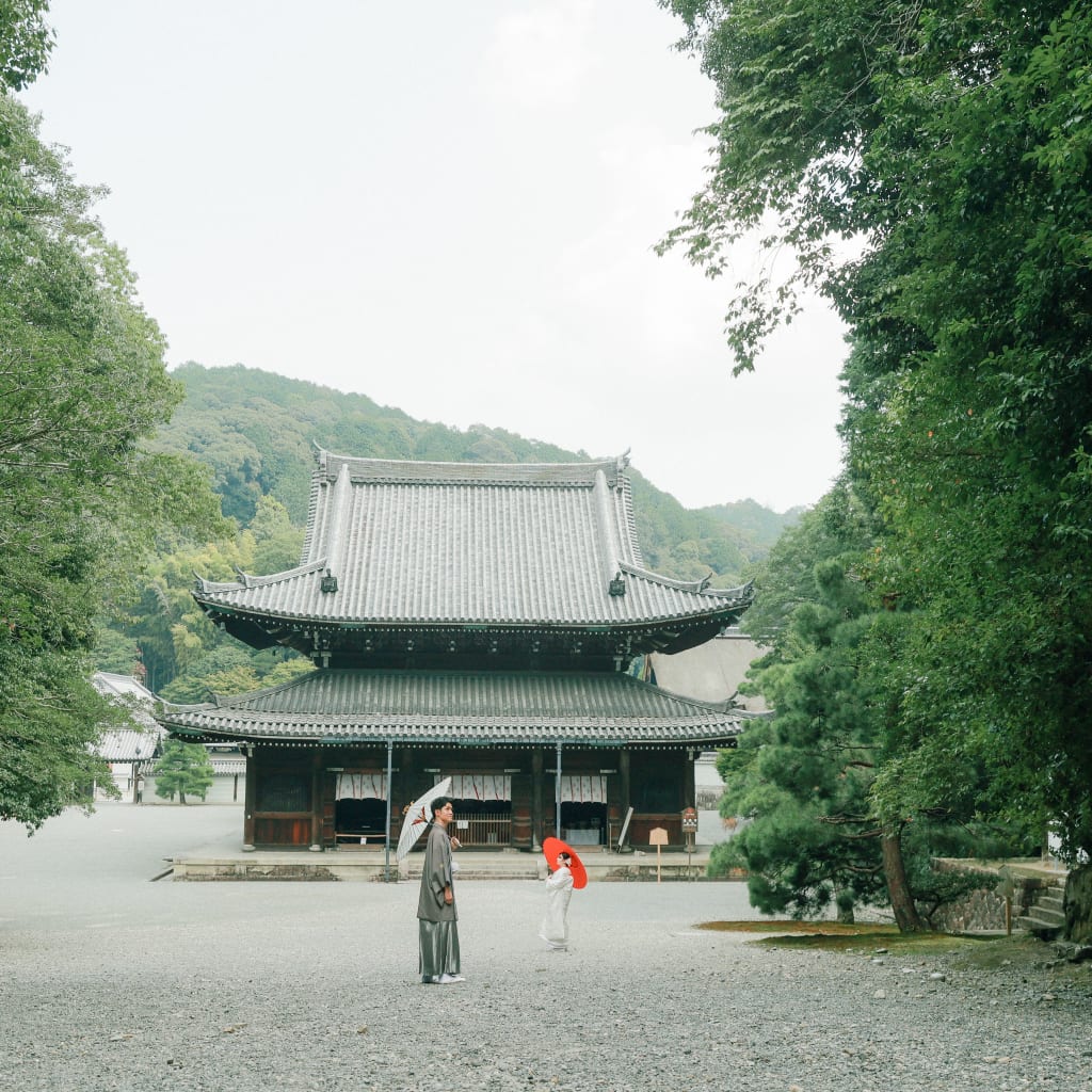 泉涌寺でしっとりと美しく