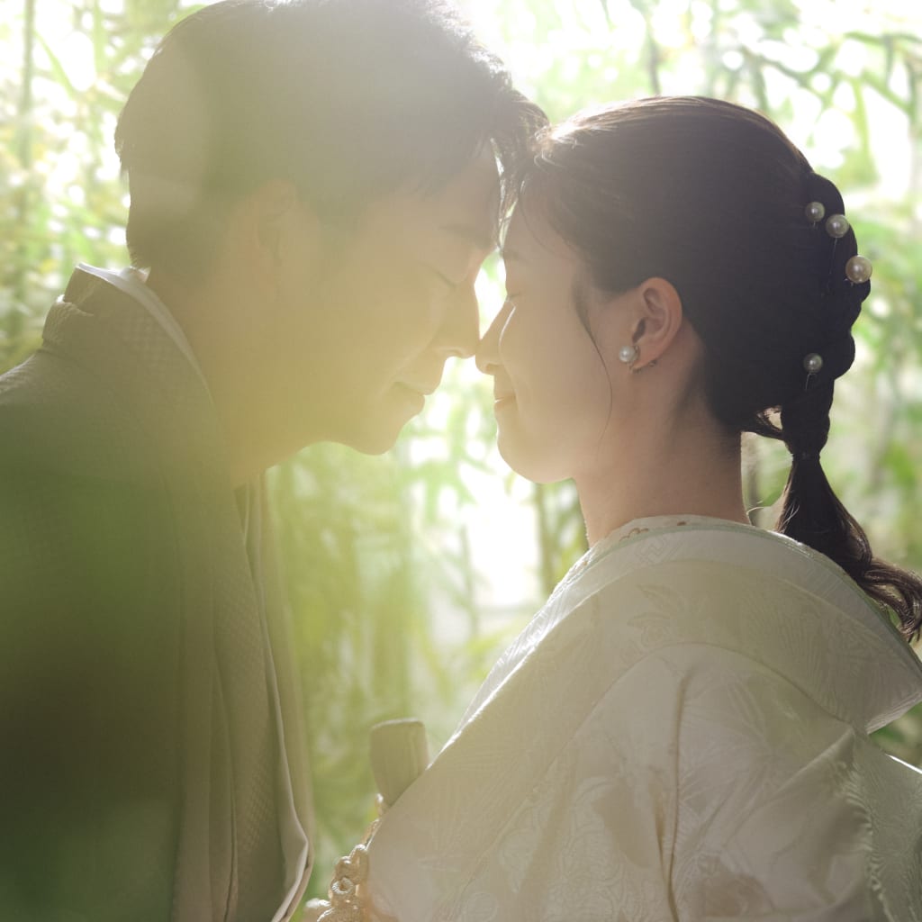 色味を合わせて | スタジオAQUA 横浜みなとみらい店 | 前撮り・フォトウェディング