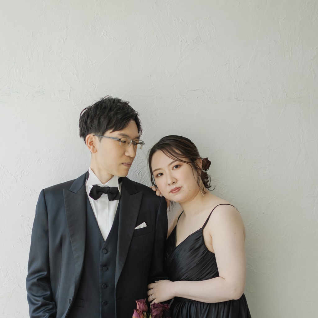 🌹BLACK × BLACK coordinate🌹 | デコルテフォトグラフィー | 前撮り・フォトウェディング