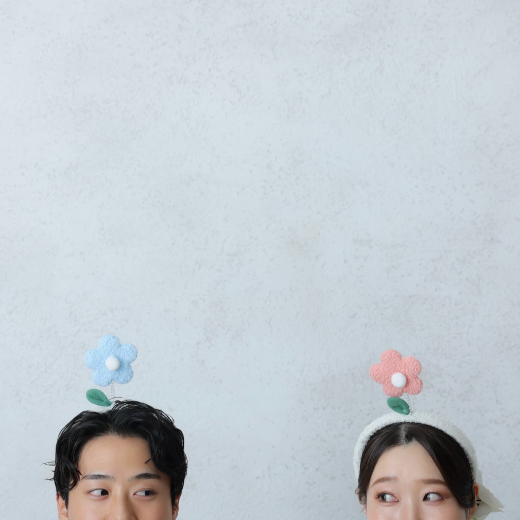 小物を使って個性的に！ | デコルテフォトグラフィー | 前撮り・フォトウェディング