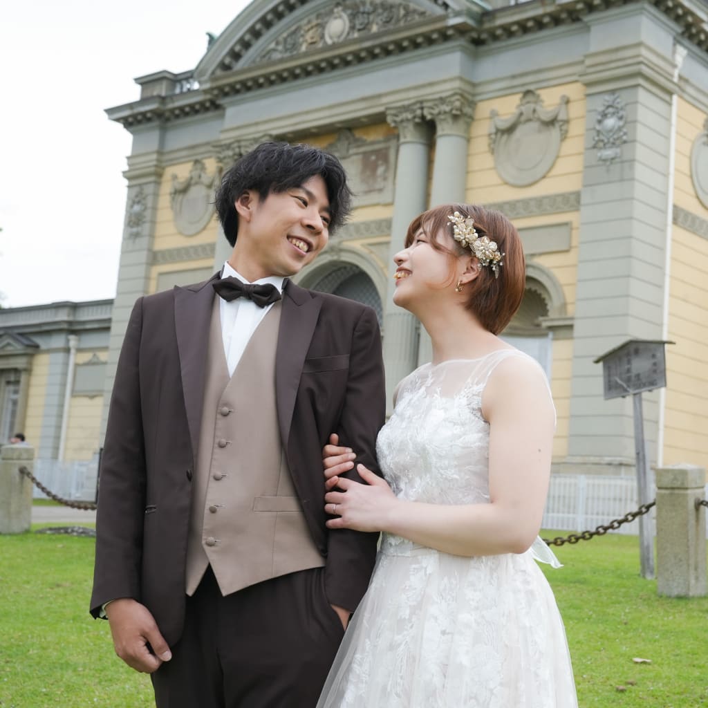 【洋装和装撮影】奈良公園ロケーション | デコルテフォトグラフィー | 前撮り・フォトウェディング