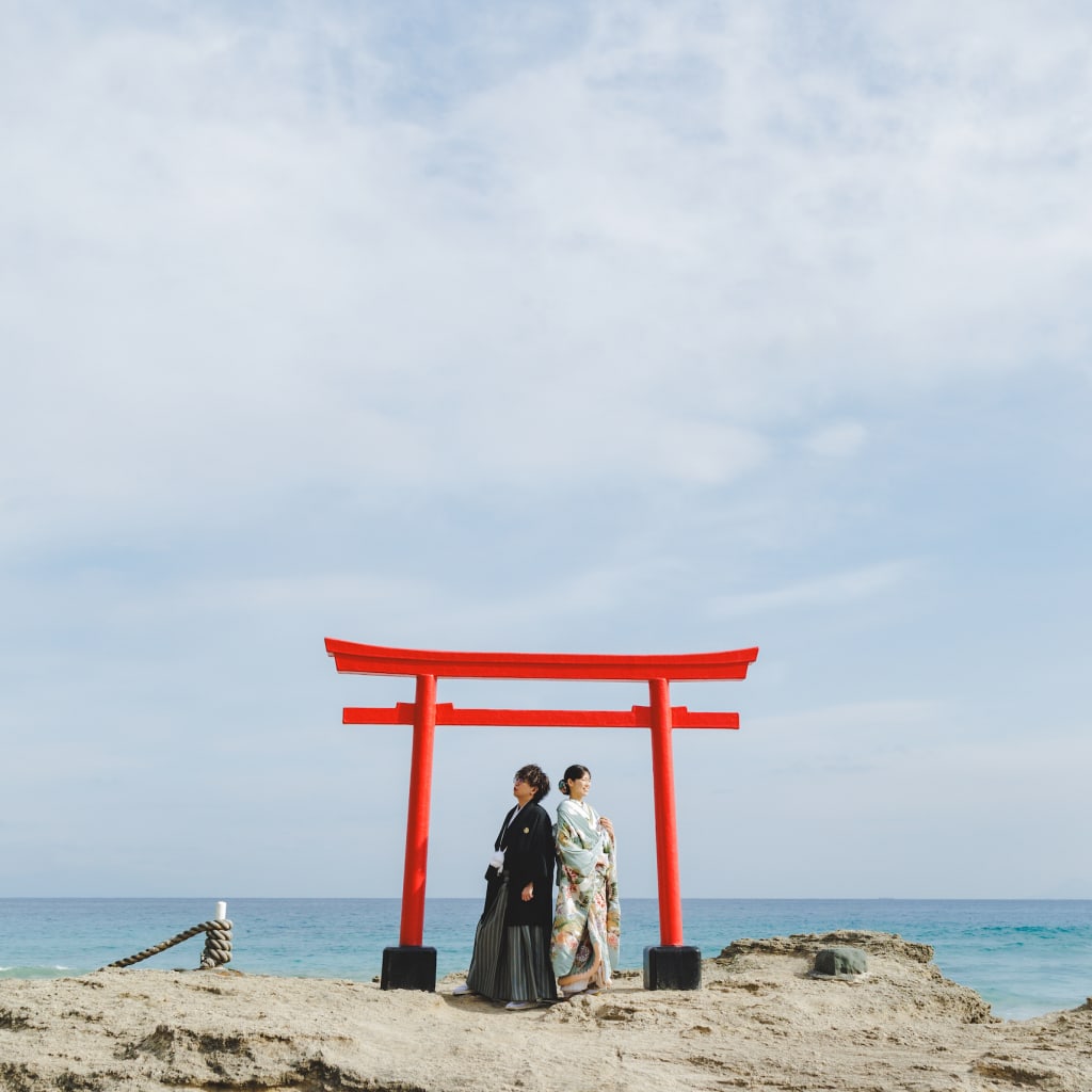 神社・海・桜・和装よくばりロケ！