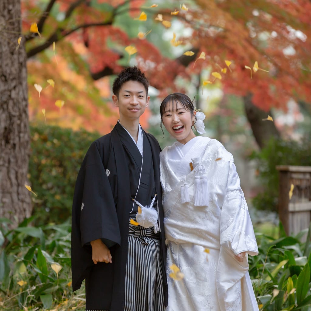 チャペルも紅葉も！盛りだくさん＾＾ | デコルテフォトグラフィー | 前撮り・フォトウェディング