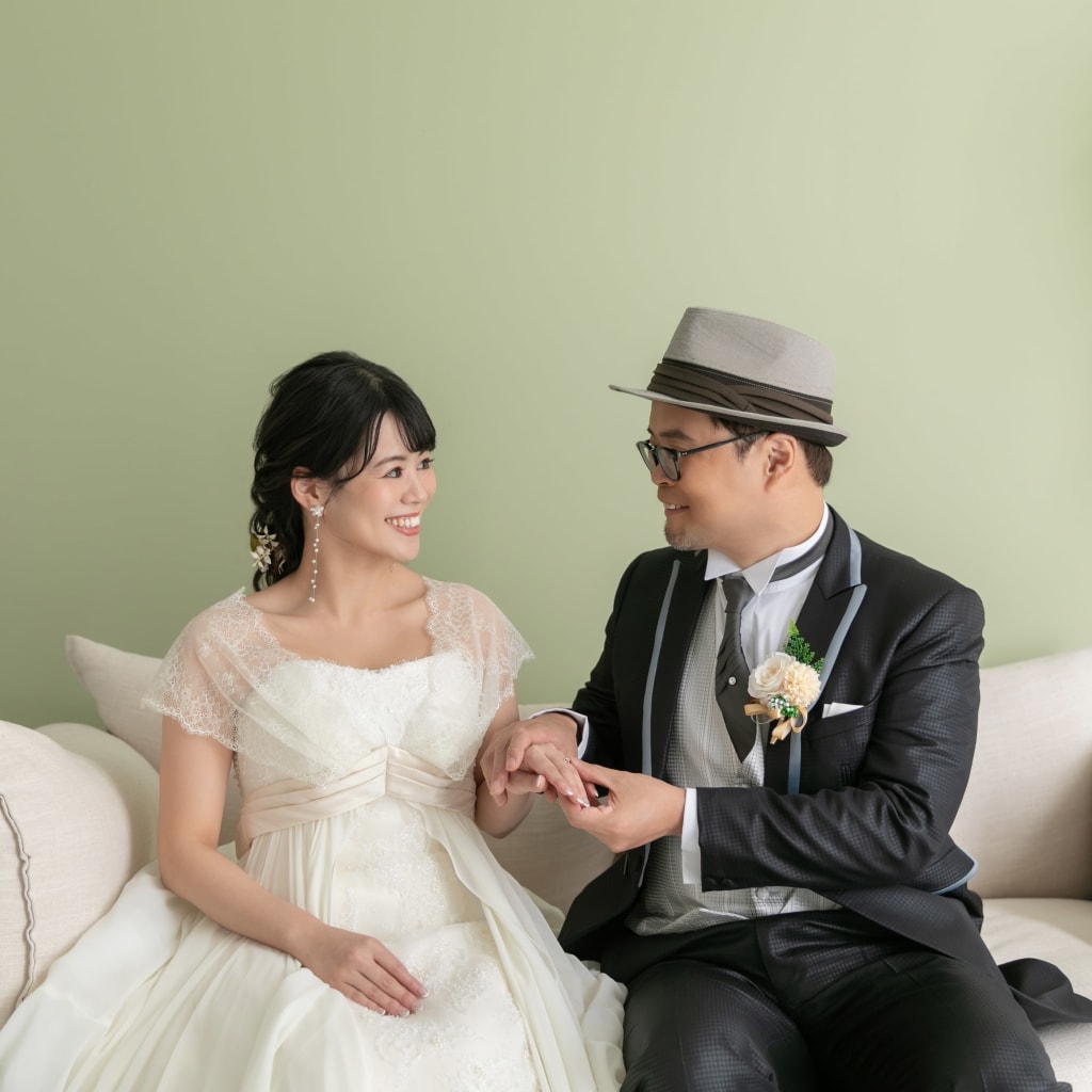 ハウススタジオで楽しく！ | デコルテフォトグラフィー | 前撮り・フォトウェディング