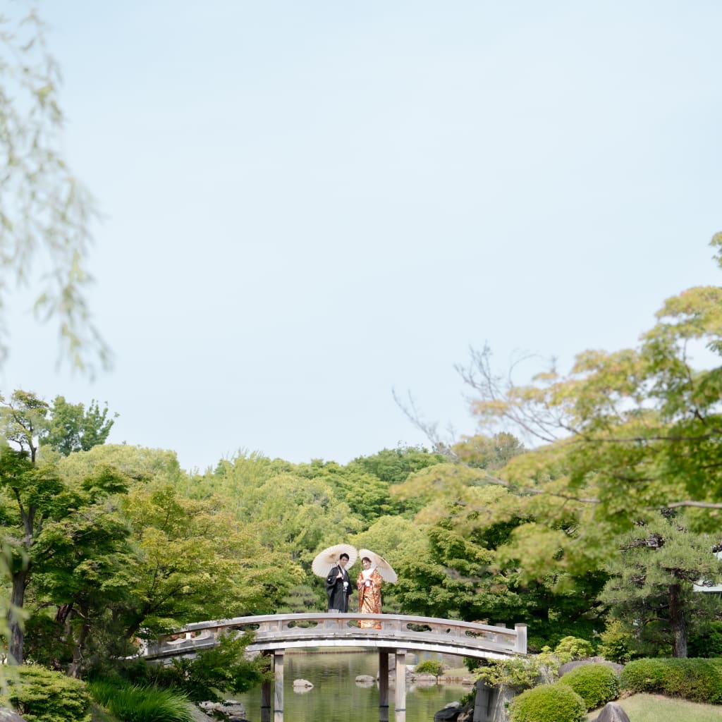 大仙公園ロケーション | デコルテフォトグラフィー | 前撮り・フォトウェディング