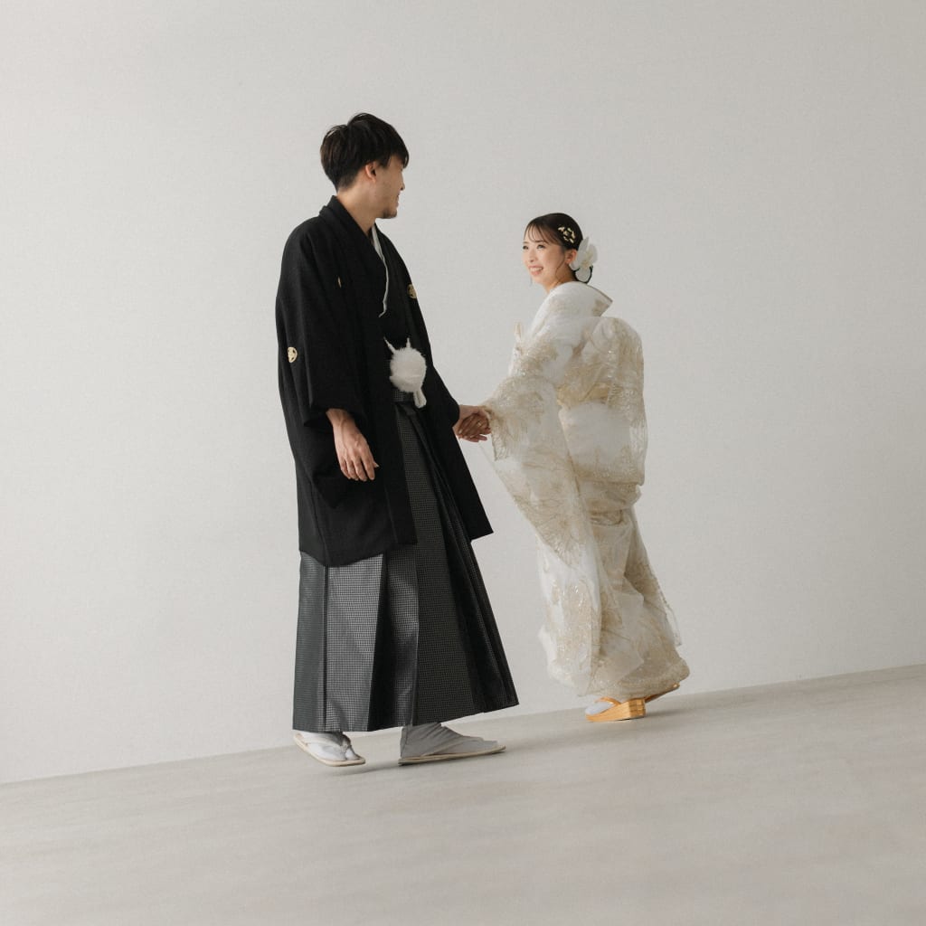 無地の和装スタジオ撮影！ | デコルテフォトグラフィー | 前撮り・フォトウェディング