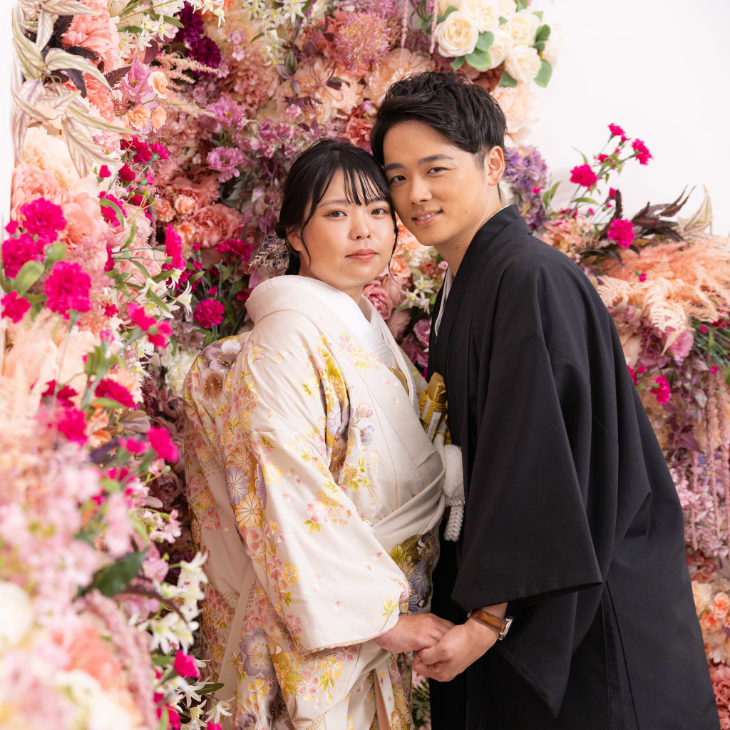 和装でハウススタジオ撮影！ | デコルテフォトグラフィー | 前撮り・フォトウェディング