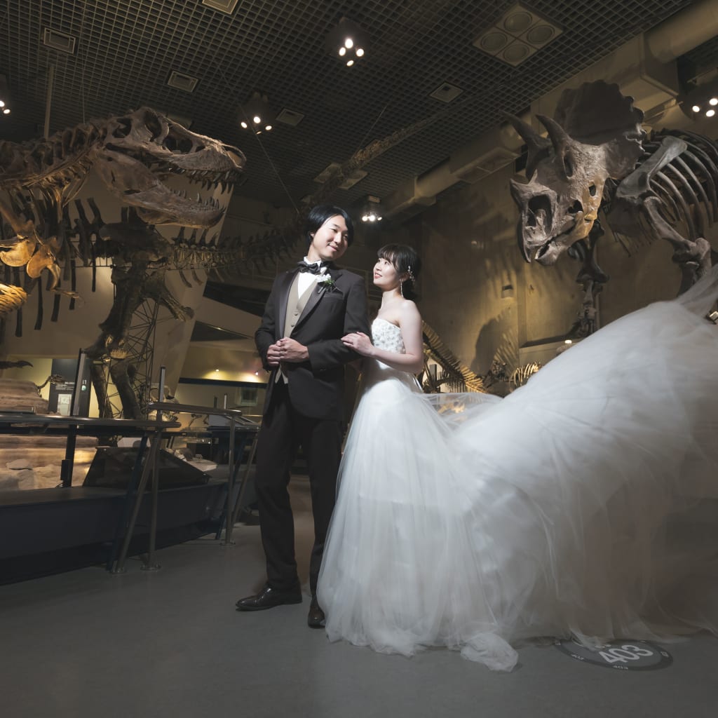 国立科学博物館ロケーション | デコルテフォトグラフィー | 前撮り・フォトウェディング