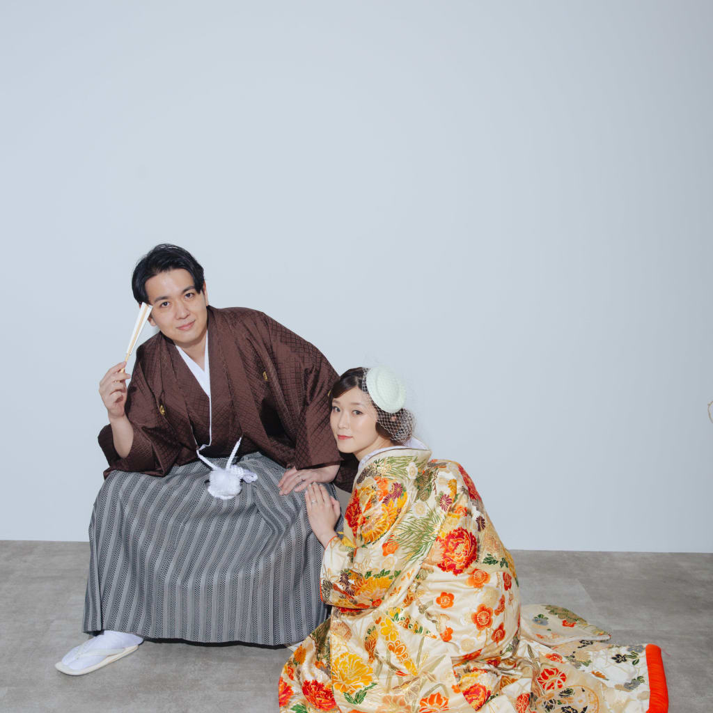 ハウススタジオでおしゃれな和装撮影を。 | デコルテフォトグラフィー | 前撮り・フォトウェディング