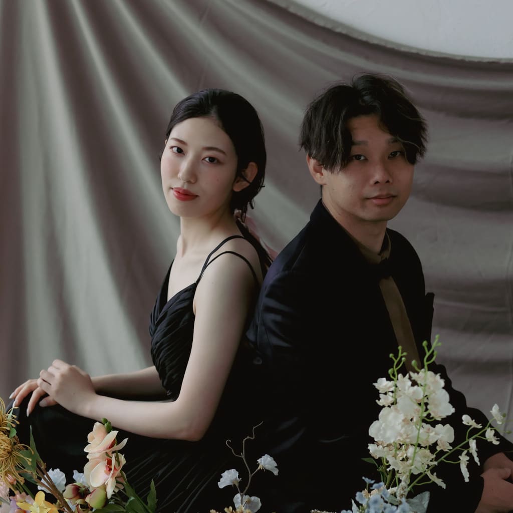 ＊お花プロジェクト＊洋装＋和装＊ | デコルテフォトグラフィー | 前撮り・フォトウェディング