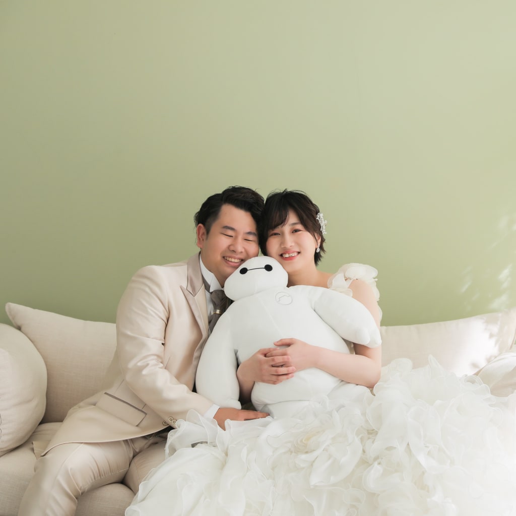 スタジオでおふたりらしさを写真にしませんか？ | デコルテフォトグラフィー | 前撮り・フォトウェディング