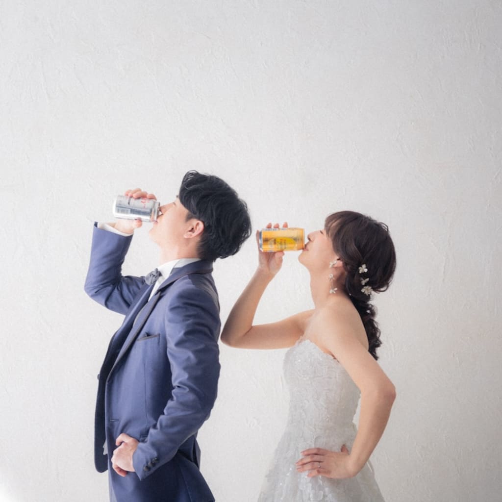【まあ飲め飲め】アイテムのすすめ | デコルテフォトグラフィー | 前撮り・フォトウェディング