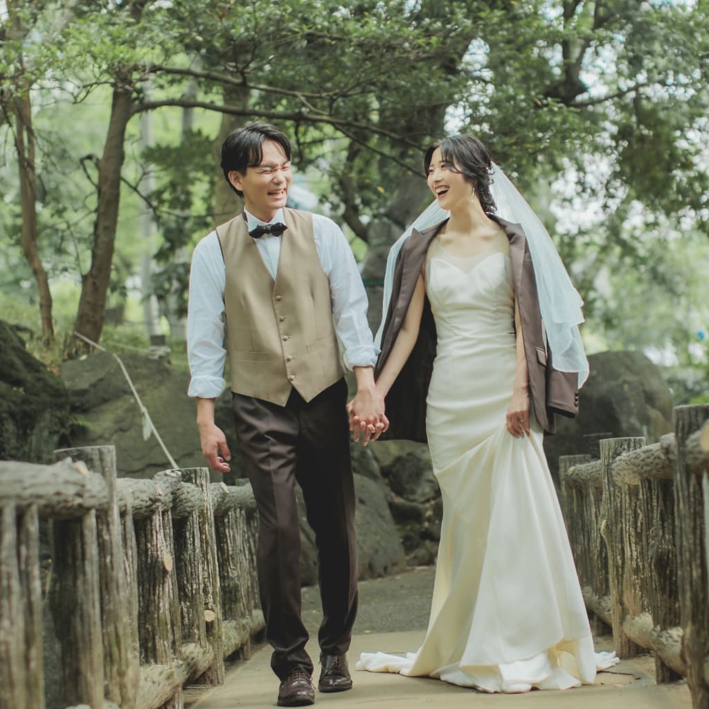 	緑のロケーション | デコルテフォトグラフィー | 前撮り・フォトウェディング