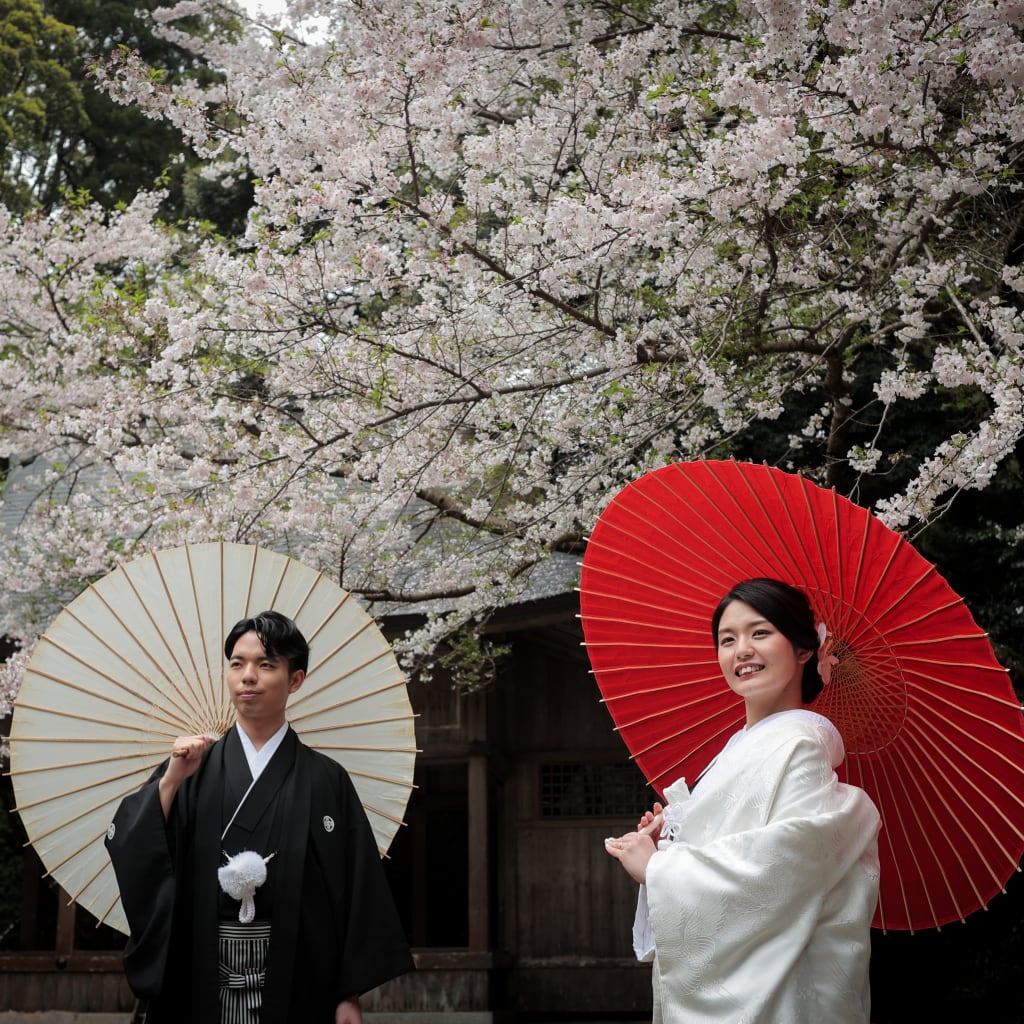櫻井神社ロケーション | デコルテフォトグラフィー | 前撮り・フォトウェディング