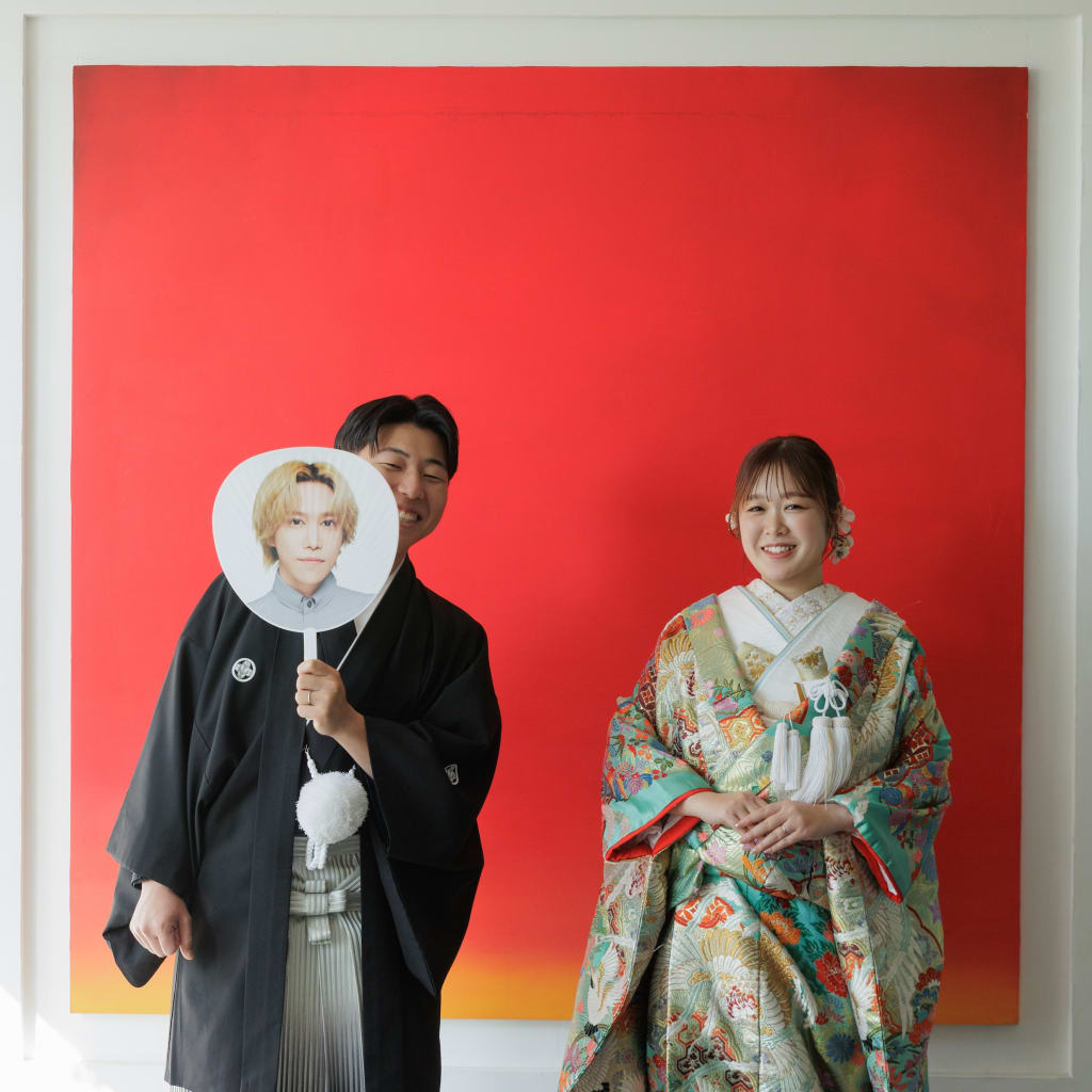 好きな推しと一緒に撮影＾＾