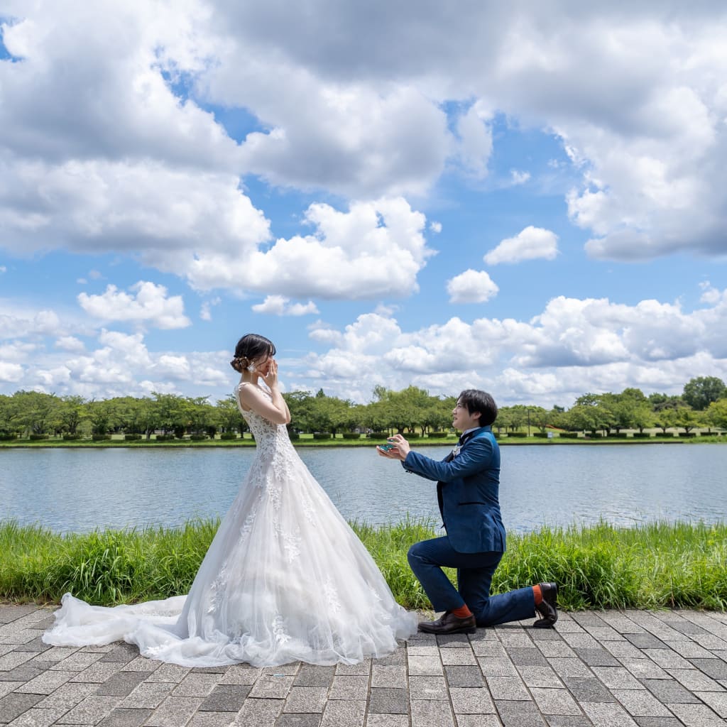 水元公園ロケーション | デコルテフォトグラフィー | 前撮り・フォトウェディング