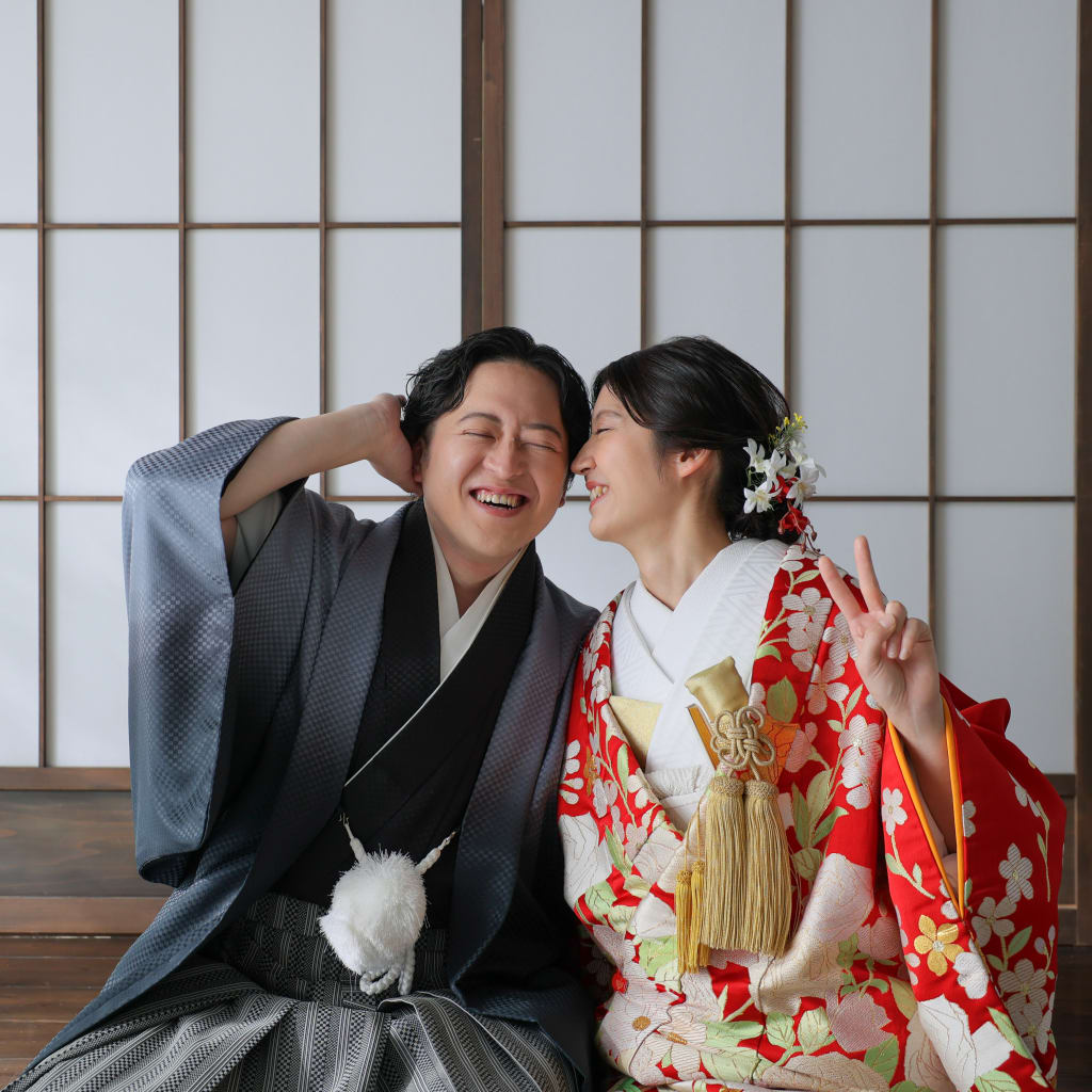 和装も洋装もたくさん撮影 ♪ | デコルテフォトグラフィー | 前撮り・フォトウェディング