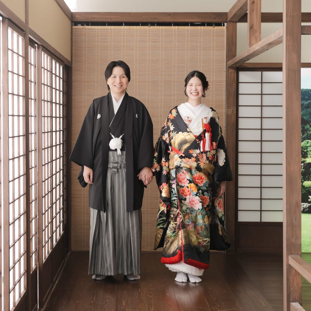 和装屋内庭園
