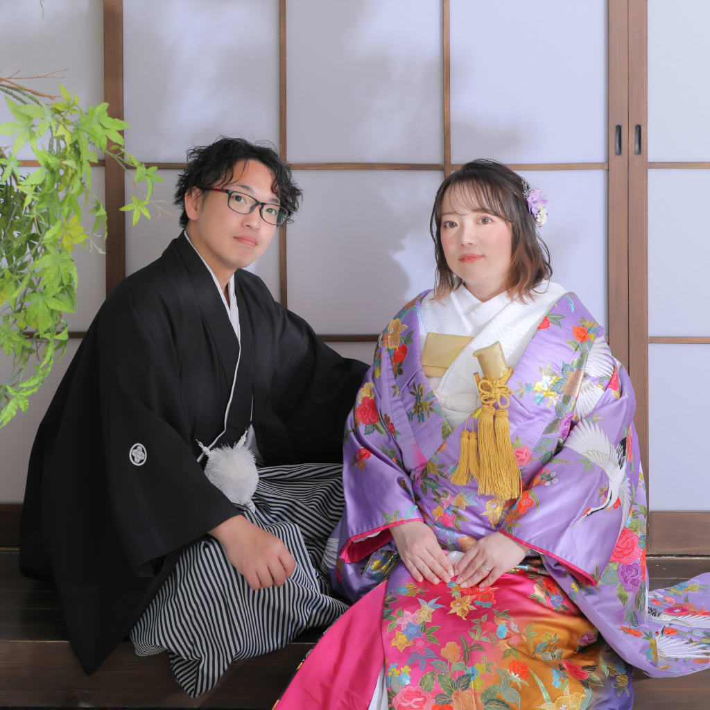 暑さに負けず元気に屋内庭園撮影！ | デコルテフォトグラフィー | 前撮り・フォトウェディング