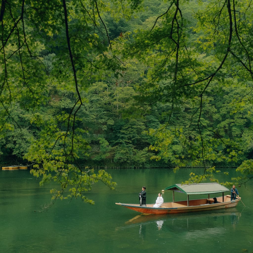 嵐山で非日常体験