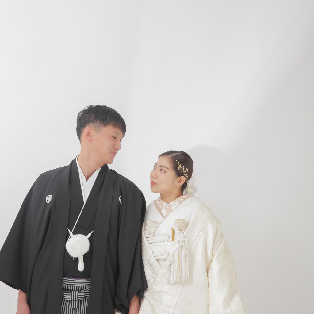 和装スタジオPlus撮影 | デコルテフォトグラフィー | 前撮り・フォトウェディング