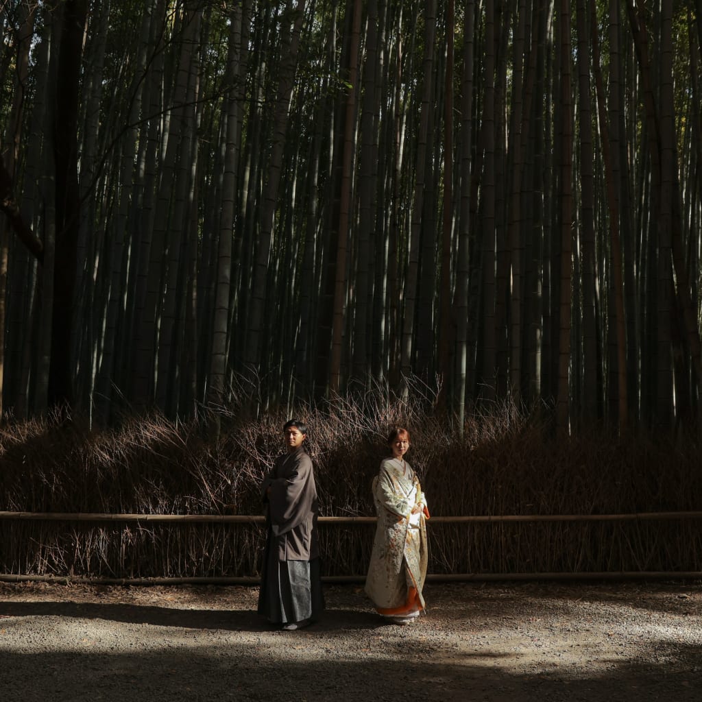12月の嵐山 | デコルテフォトグラフィー | 前撮り・フォトウェディング