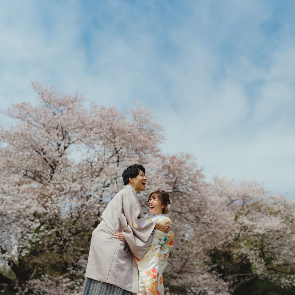 桜 和装ロケーション